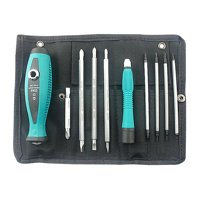 Precision Screwdriver Tool Kit with Magnetic Phillips and Flathead for Unified Repair