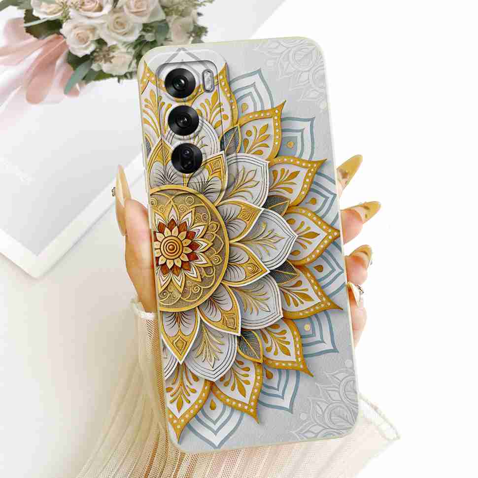 For Oppo Reno12 Pro 5G Case CPH2629 New Fashion Painted Cover Soft Phone Case For Oppo Reno 12 Reno12 Pro Back Cover Coque
