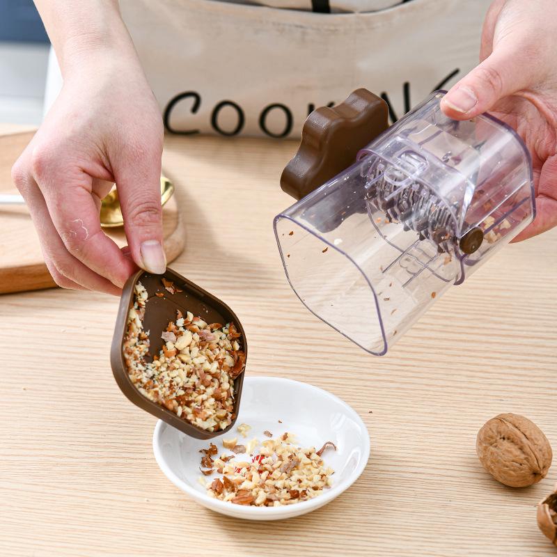 Manual Nut & Fruit Grinder for Chocolate, Walnuts, Peanuts, and Dried Fruits
