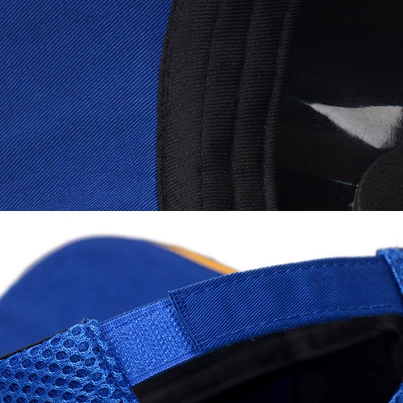 Stoßdämpfende Schutzmütze Baseballkappe Industrielle ABS-Schutzmütze Bequem für Bauarbeiter und Bauleiter