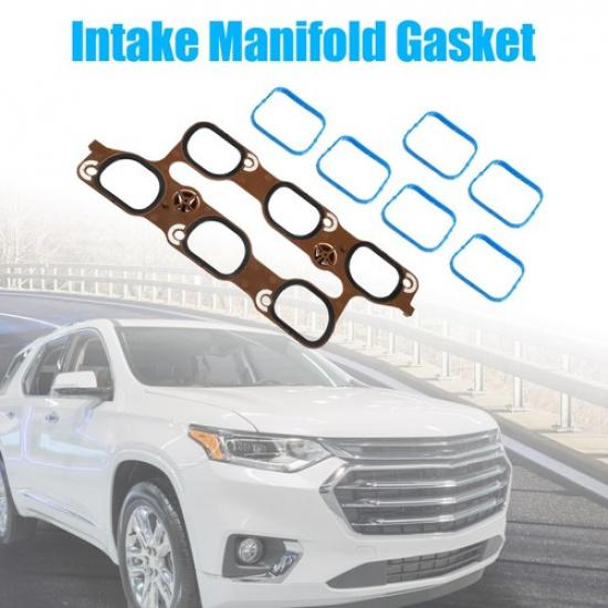 Pack of 1 for Buick Cylinder Intake Manifold Upper Lower Gasket Set 12673301