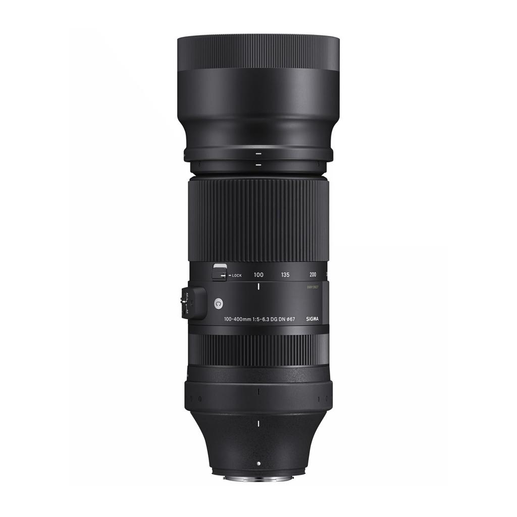 Sigma DG DN Lens for Fujifilm Zoom Telephoto Mirrorless Cameras 100-400mm F5-6.3 X-Mount Full-Frame (Contemporary)