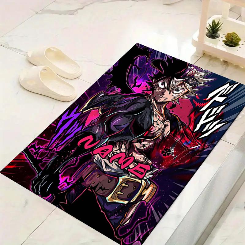 Custom 1Pc Powerful Anime Character Rug Office Carpet Indoor Outdoor Entrance Doormat Nonslip Soft And Comfortable Living Room D2915362