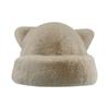 Fashion Warm Winter Hat Ear Protection Cute Ears Fluffy Fur Bucket Hat Snowy Day Soft Fisherman Hat Chrismas Gifts