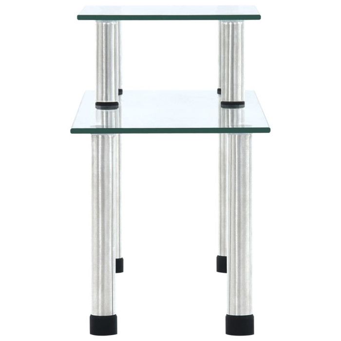 VidaXL Kitchen Shelf Transparent 45x16x26 Cm Tempered Glass