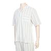 Barbara Blue Stripe Men S Pajama Set amp4569S