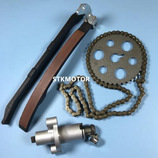 JS250 Jianshe 250CC Steuerkettenspanner Einstellschraube Kettenschienen Kettenspanner Zahnrad Zubehör Für JS250 250 ATV Quad Ersatzteile