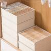 Stohovatelné organizéry na spodní prádlo, úložný box na ponožky, skládací taška na podprsenky, skříňka na oblečení, džíny, kalhoty, zásuvkový organizér, úložný box