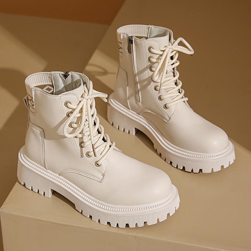 British Martin boots women's autumn 2024 new retro platform Internet celebrity popular boots autumn and winter short boots women's shoes