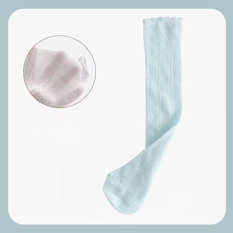 Children's Girl High Long Socks Princess Mesh School Spring Summer Kids Stockings