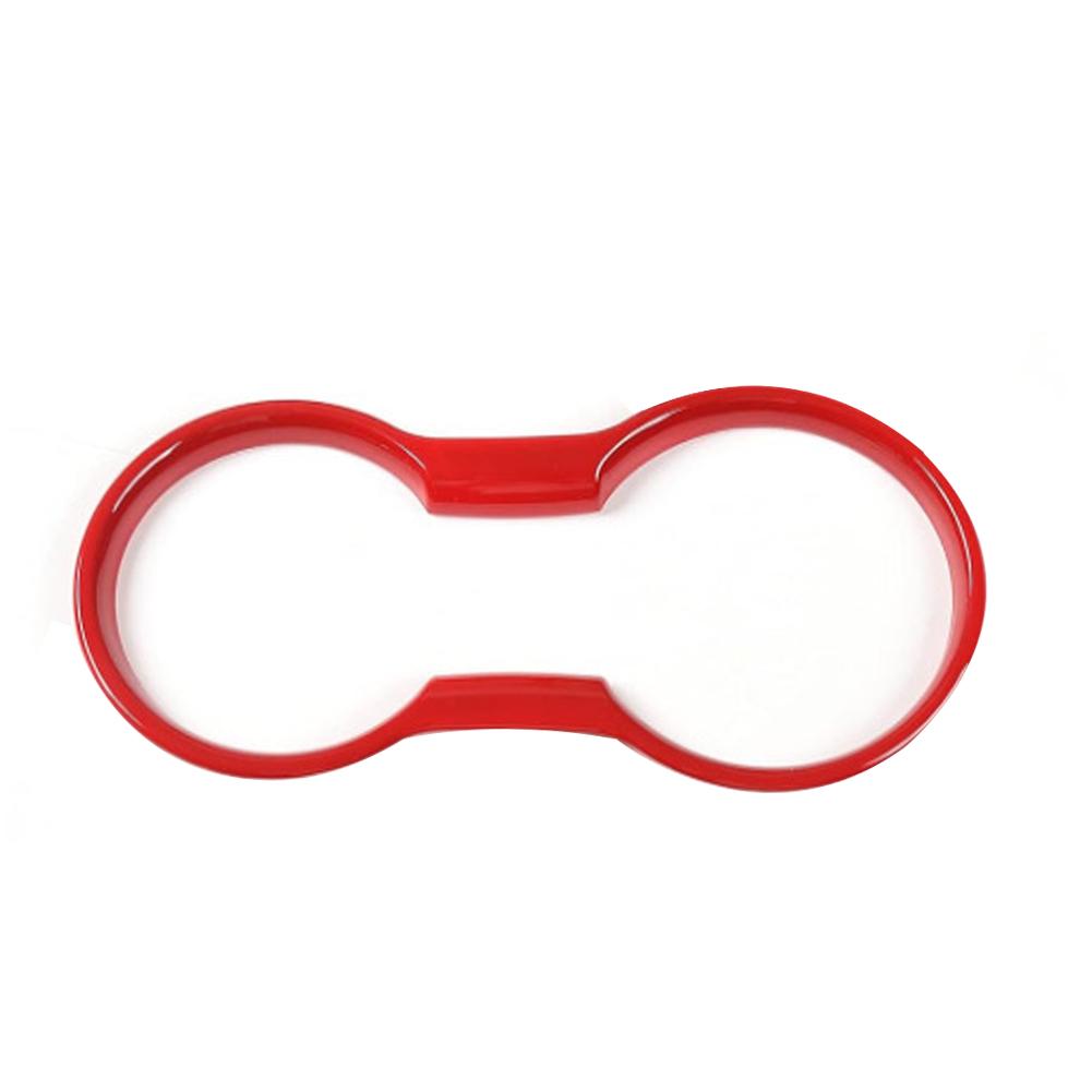 Car Interior Trim Molding Cup Holder Cover Accessories for Ford Mustang 2015- 2022