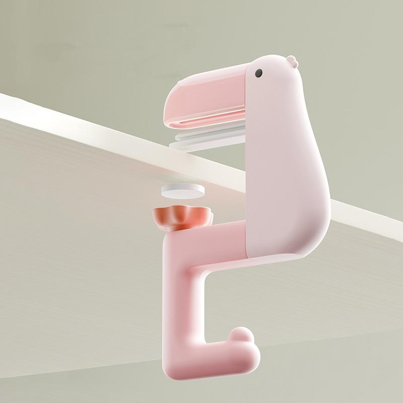 Thinking Duck Portable Hook Hanging Decor Table Wallet Bag Hook Wall Hanger Bracket Handbag Non Punching Student Office