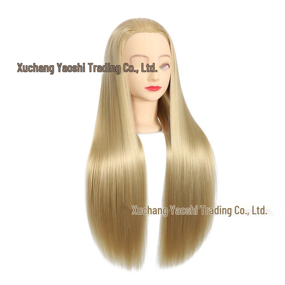 Wig Mannequin Head for Braiding, Styling, and Makeup Practice