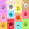 72 Pcs Self Adhesive Smile Face Patch Chenille Patches Colorful Cute Happy Face Chenille Patch Applique for Clothing Fabric Jackets DIY Mobile Phone