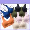 Damen Spitzen Komfort Sport Yoga BH Push Up Kabellos Bralette Ohne Bügel Nahtlos