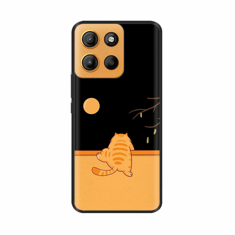 For Motorola G15 Case Cute Phone Case Funny Back Cover For Moto G15 Power Camera Protection Soft Original Liquid Silicone Cases