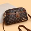 Women's Shoulder Messenger Bag Classic Printed Practical Small Square Bag New Simple and Versatile Change Bag Mobile Phone Bag