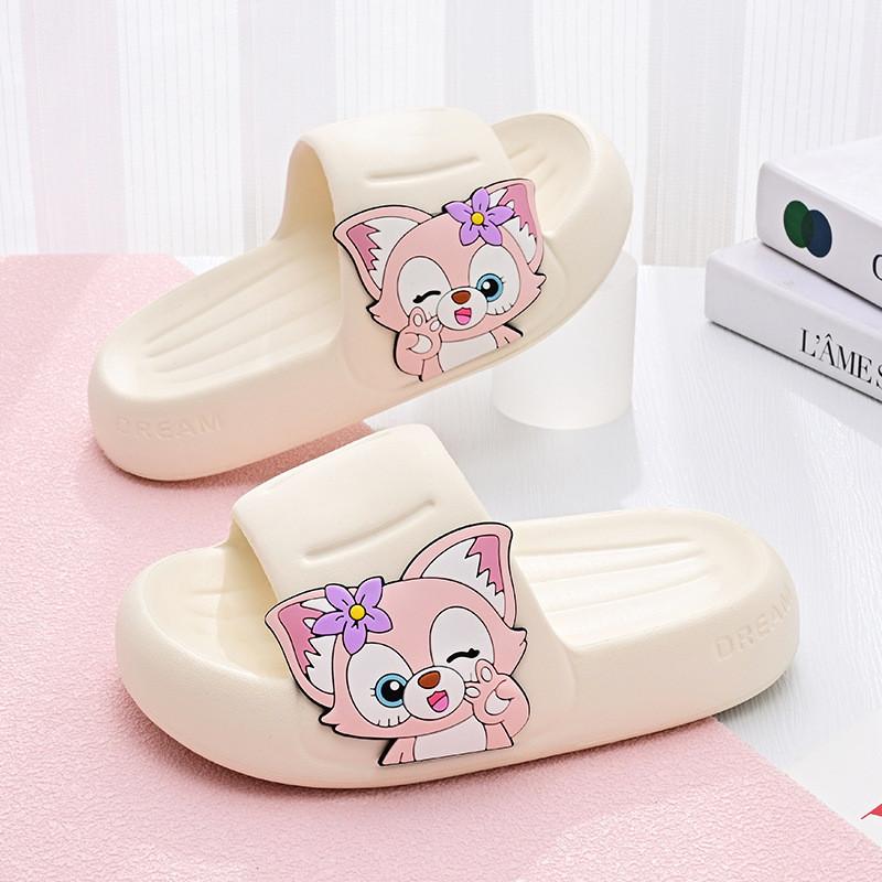 Entzückende Cartoon-Design Eva Hausschuhe für Kinder Bequemes Rutschfestes Haus-Schuhwerk