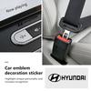 2/4/8pcs Crystal Car Emblem Logo Decorative Stickers Badge Decal For Hyundai Genesis N-LINE I10 I20 I30 I40 IX20 IX35 Kona Getz NN1