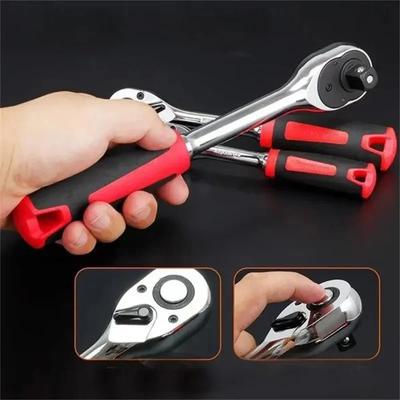 (1/4'',3/8'',1/2'') Kit de 12 douilles à cliquet Outils de réparation automobile Outil à main Douilles multiples Portable DIY Outils de réparation automobile