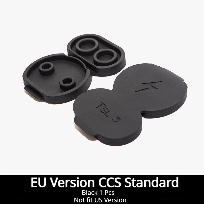 For tesla Model 3/Y Silicone Charger Hole Protector European Standard Car Charging Port Plug Cover Charger Dust Protection Cover