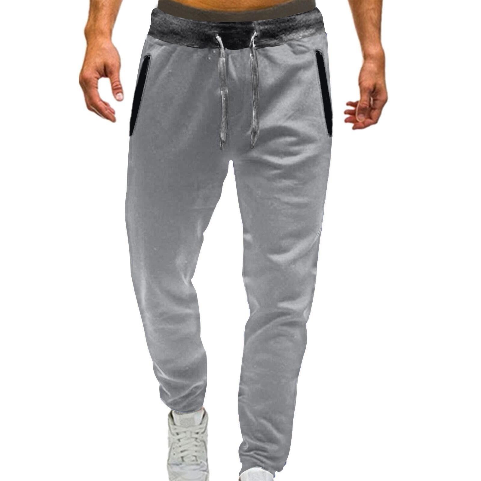 

Новые уличные брюки Four Seasons Casual Men Straight Leg Solid Color Small Legs Long Брюки XXXL