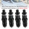 4 Bucăți Injector de Combustibil Pentru Mazda BT50 2.5 Seria B Ford Courier 2.5L WL0213H50