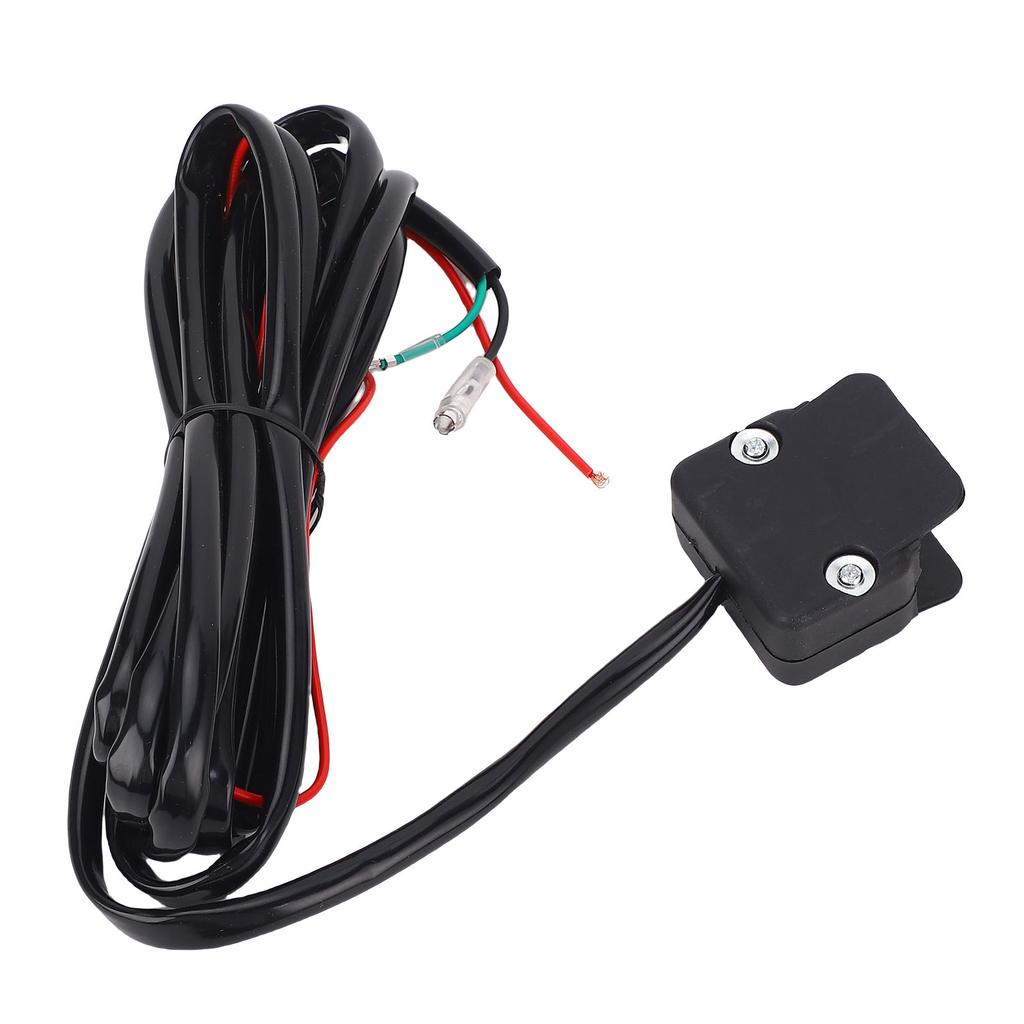 12V UTV Winch Rocker Thumb Switch On Off Weatherproof Handlebar Control Line Bracket Kit Replacement for KFI ST17 S2000