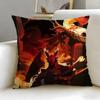 popular game Dota 2 Cushion Cover Soft  EasyWash Pillow Case  Versatile for Couch Bed Travel and Office