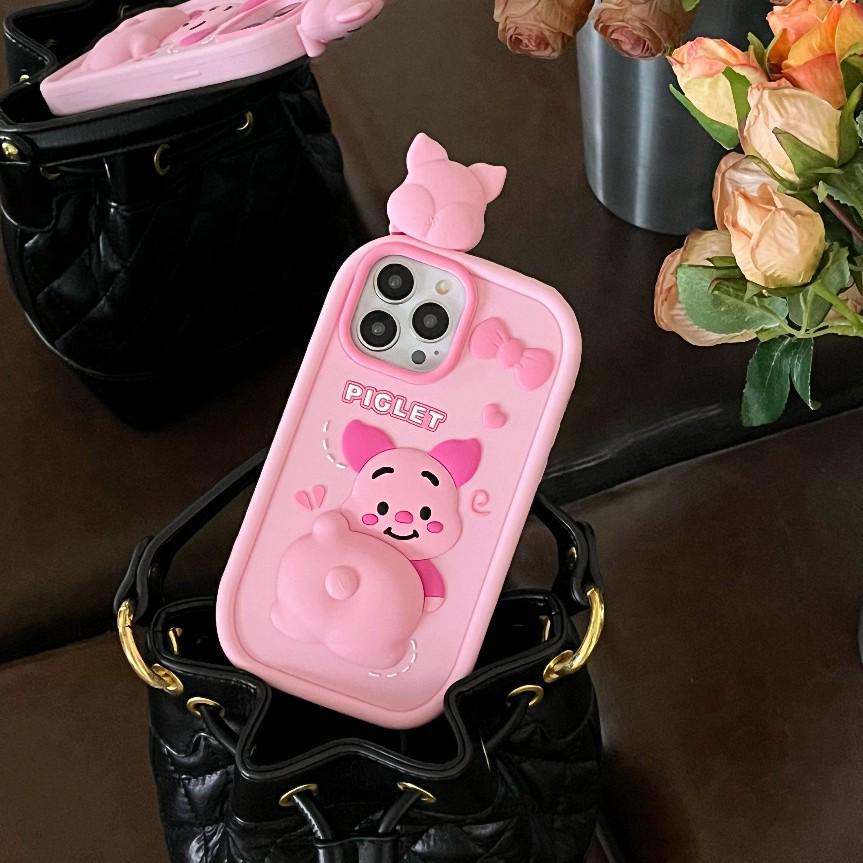 Premium Pigskin 3D Phone Case for iPhone 17/16 Pro Max/15 Air