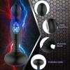 Male 10-frequency vibration 3-frequency electric shock wireless remote control pull male backyard stimulation massager sex