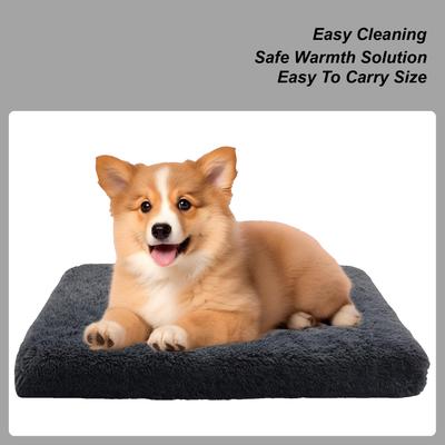 Almofada Térmica para Gatos Tapete Portátil Cama Autoaquecível para Gatos para Conforto Rotineiro Tempo Frio Diário Interior Casa Descanso Dormir Calor