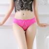 Plus Size Women's Waist Sexy Luxury Lace Hip Lift Beauty Hip Perspective Briefs Underwear