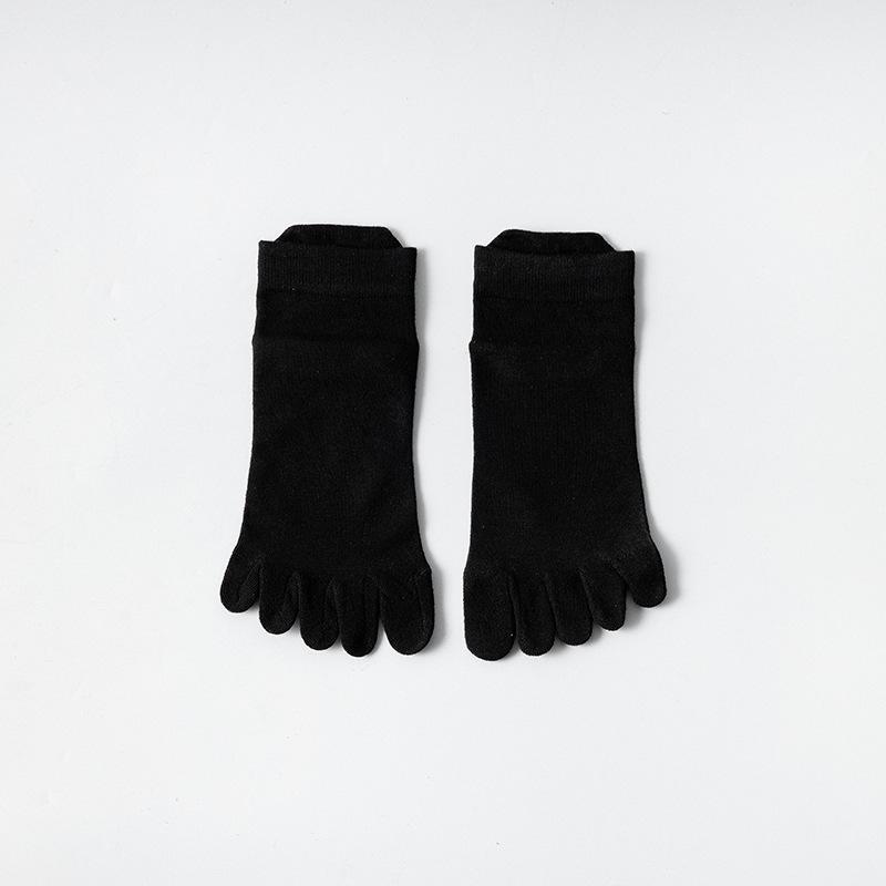 Șosete din bumbac, cu cinci degete, cu degete despicate, pentru femei – dezodorizante, respirabile, care absoarbe transpirația, drăguțe, subțiri, design cu tub scurt de vară.