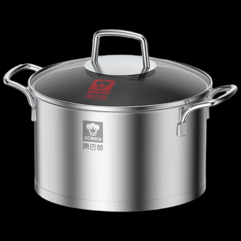 KOBACH KGO-T22E Stainless Steel Soup Pot 22cm