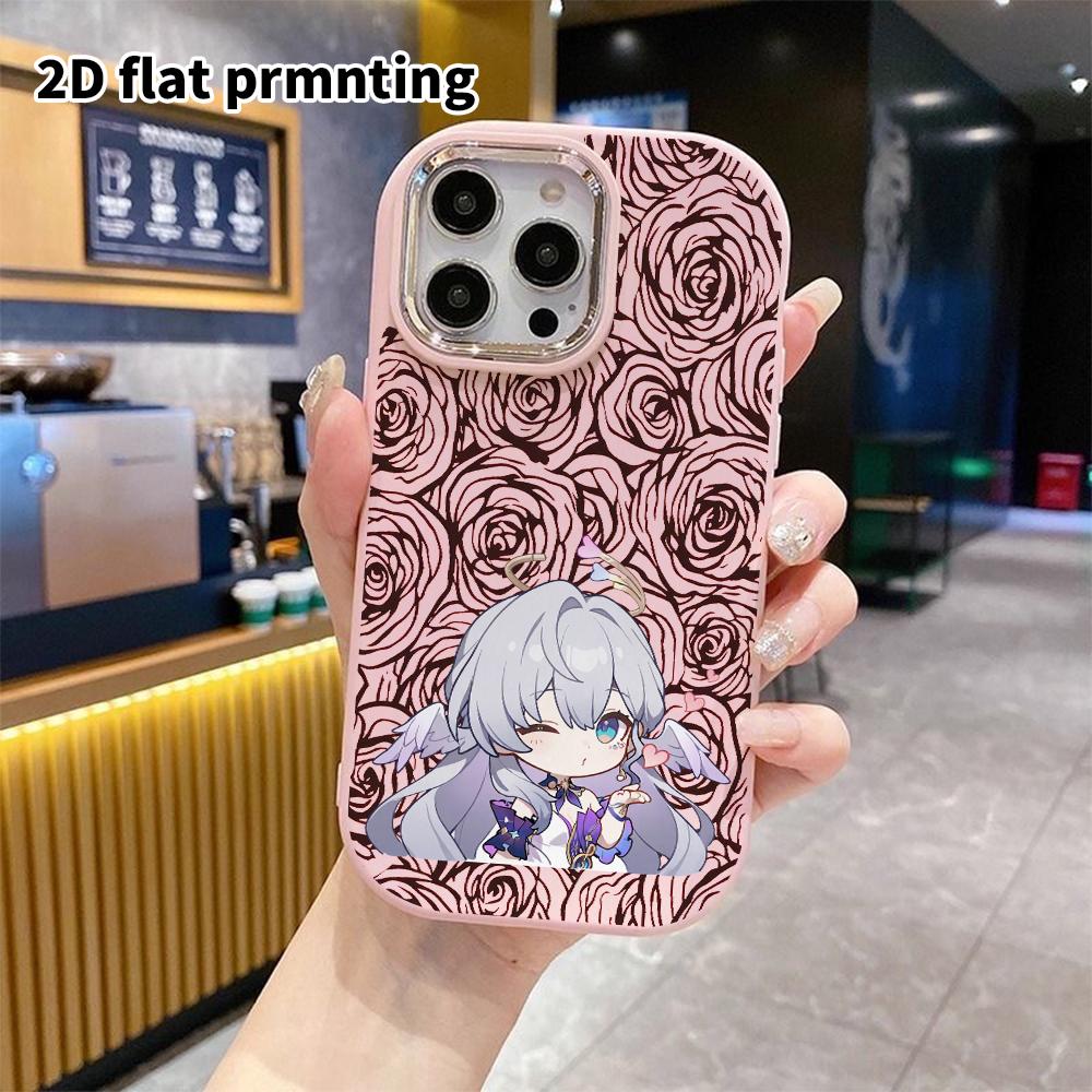 Phone Case: 2D Flat Design Suitable for iPhone 18 17 16 15 14 13 Pro Protective Case, Couple Style, Soft and Cute, Christmas and Halloween Gift