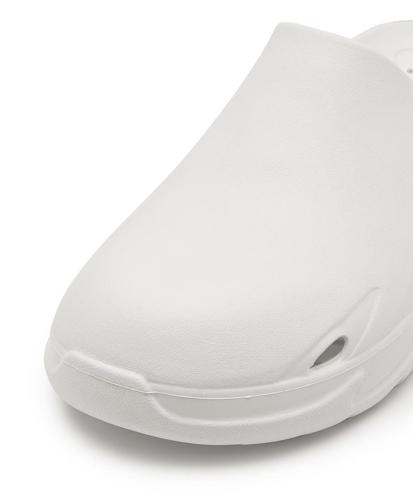 Doubleu Roma Mule - White / 8154