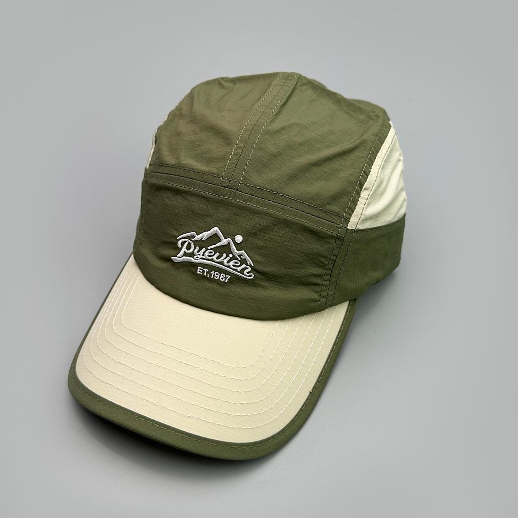 Outdoor Quick-Drying Contrasting Colors Embroidery Mountain Peak Letter Baseball Cap Men'S And Women'S Sunshade Travel Cap