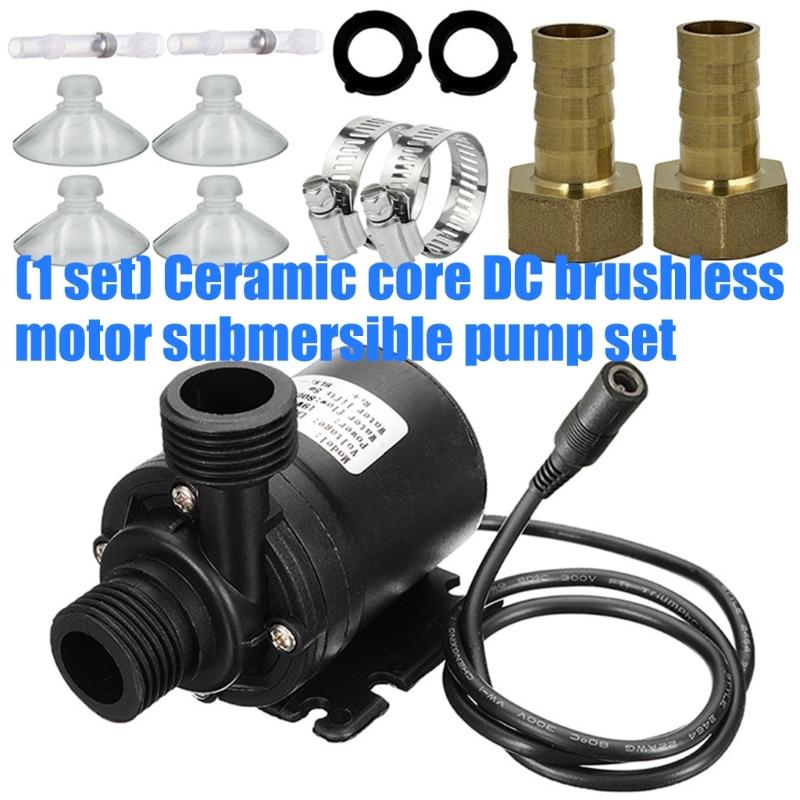 Pompa di Trasferimento Acqua 12V Impermeabile Basso Rumore Pompa Sommergibile Motore Brushless 5M per Sistemi di Raffreddamento Durevole