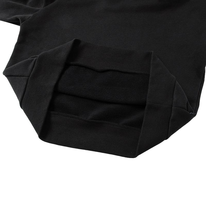 Puma Casual Long Sleeve Hoodie With Large Pockets Women hoodies Black 680146-01