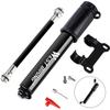 WEST BIKING Bike Pump 100PSI Portable Schrader Presta Valve Inflator Aluminum Alloy Bicycle Hand Air Pump Tire Inflator