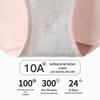 Fenteng Women's High-Waist 10A Antibacterial Cotton Underwear 4-Pack