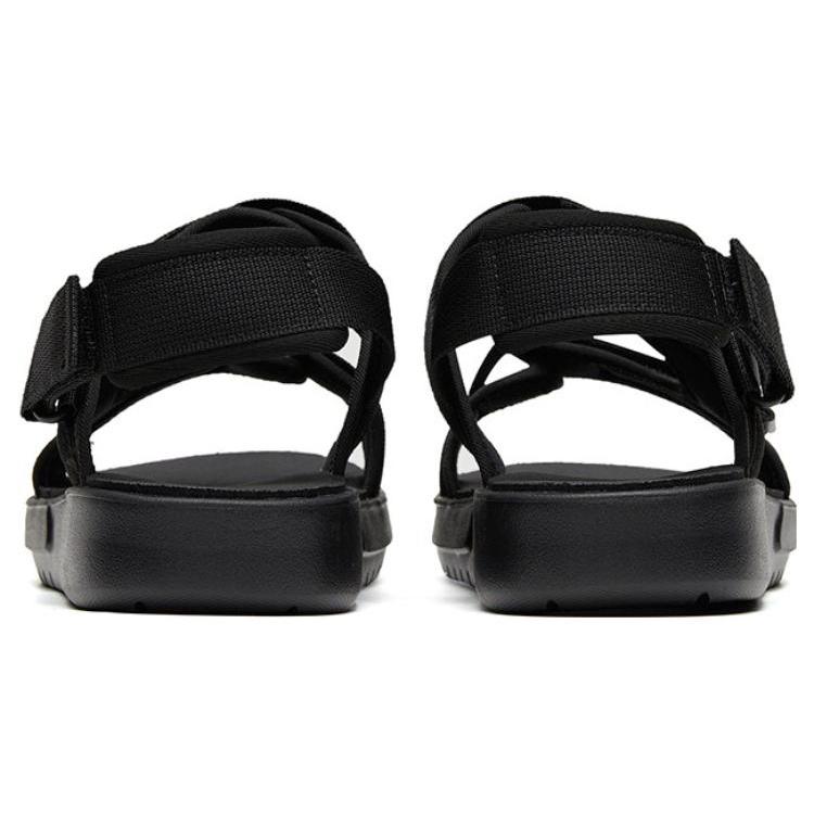 New Anta Life Collection Beach Sandals Men's Black 112338505-1