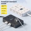 Powerful High Current Socket with Charger Multi-Slot Design 16 AC 3 USB 2 Type-C