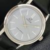 STAR JEWELS HAND-WINDING 1140 VINTAGE SWISS MENS GREY WATCH A702040-5 R208-a702040