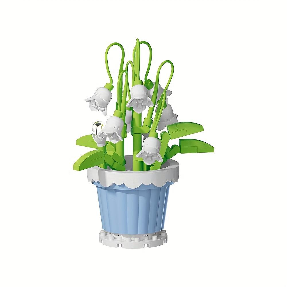 Набор строительных блоков «Букет цветов» — набор из бонсай и растений из АБС-смолы — фото 6