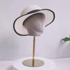 Dome Model Head Hat Display Rack Styling Fabric Hairpiece Stand for