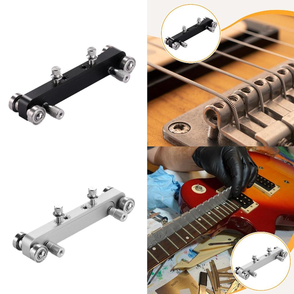 Guitar Nut and Bridge Sander Adjustable Professional Bridge Grinding for Bass Precision Instruments Compact Easy To Use