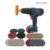 21PCs MultiGrit Sandpaper Pad Set Polishing Sanding Discs Auto Headlight Repair Tool Plastic Restoration Accessories
