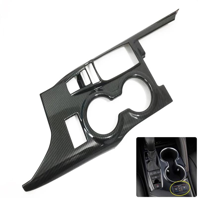 ABS carbonfiber For Toyota Camry 2018- interior accessories window lift switch  gear shift panle air condition vent cover